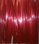 4" Red Metallic Twist Ties - 100 Pack
