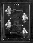 Ladies Society Hat Lolly Mold - Lpd094