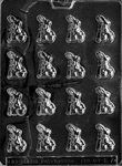 Bite Size Bunny With Basket Mold - Lpe007