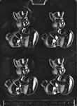 Bunny With Egg Mold - Lpe049