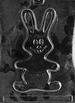 Small Smiling Bunny Mold - Lpe066