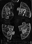 Happy Easter Puzzle Mold - Lpe148