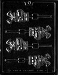 Rabbit With Egg Lolly Mold - Lpe459