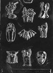 Assorted Halloween With House Mold - Lph002