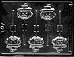 Scarecrow Face Lolly Mold - Lph011