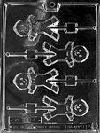 Cute Scarecrow Lolly Mold - Lph012