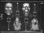 Scary Faces Lolly Mold - Lph023