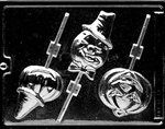 Assorted Jack O Lantern Lolly Mold - Lph032
