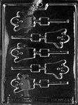 Small Ghost Lolly Mold - Lph043