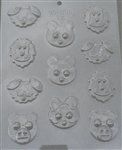 1-3/4" Animal Assortment Mold (90-11110)