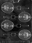Skeleton Lolly Mold - Lph079