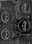 Bat On Moon Lolly Mold - Lph083