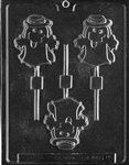 Scary Ghost With Hat Mold - Lph085