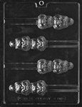 Pumpkin Head Pretzel Mold - Lph116