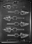 Candy Corn Lolly Mold - Lph163