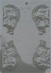 3-3/4" 3D Razorback Hog Mold (90-11166)