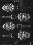 Small Monster Baby Lolly Mold - Lpk065