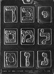 Hebrew Letters 2 Mold - Lpl033