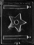 3D Candle With Star Base Mold - Lpm151