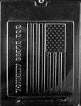 God Bless America Large Flag Mold - Lpp024