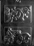 Political Elephant Donkey Mold - Lpp029