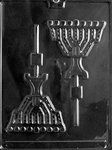 Menorah Lolly Mold - Lpr012