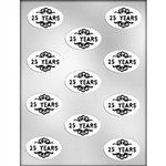 Oval 25 Years Mint Mold (90-11328)