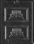 Happy Chanukah Menorah Bar Mold - Lpr057
