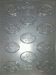 Oval 40 Years Mint Mold (90-11341)