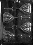 Swiss Heart Lolly Mold - Lpv030