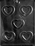 Hollow Hearts Mold - Lpv045