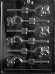 Mouse On Heart Lolly Mold - Lpv053