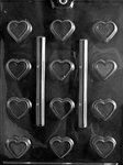 Bite Size 5/8" Heart Mold - Lpv081