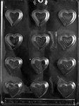 Bite Size Tear Drop Hearts Mold - Lpv085