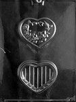 Rose Heart Pour Box Mold - Lpv100