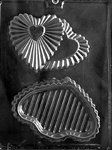 Double Crystal Heart Pour Box Mold - Lpv118