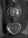 Bunny On Heart Pour Box Mold - Lpv129