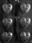 Medium Heart With Flowers Mold - Lpv151