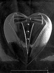 Pour Box Heart - Tuxedo Top Mold - Jumbo - V301E