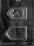 Wedding Pour Box Mold - Lpw055