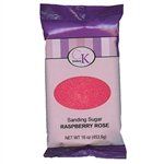 Raspberry Rose Sanding Sugar - 16 Ounce