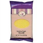 Yellow Sanding Sugar - 16 Ounce