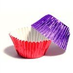 Pink & Purple Foil Candy Cups - 100 Pack (5025E2)