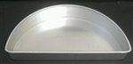 Wilton 18X3 Half Round Aluminum Cake Pan