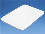 9X7 White Rectangle Cake Pad