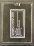 Chocolate Check Plaque Mold - Ecao558
