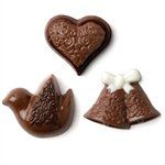 Dove, Heart & Bell Minis Mold - Mm0256