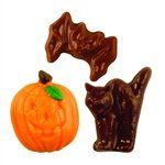 Cat, Bat & Pumpkin Minis Mold - Mm1072