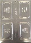 3-3/4" Get Well Soon Bar Mold (90-12320)