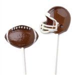 Helmet & Football Pops Mold - Mm1092